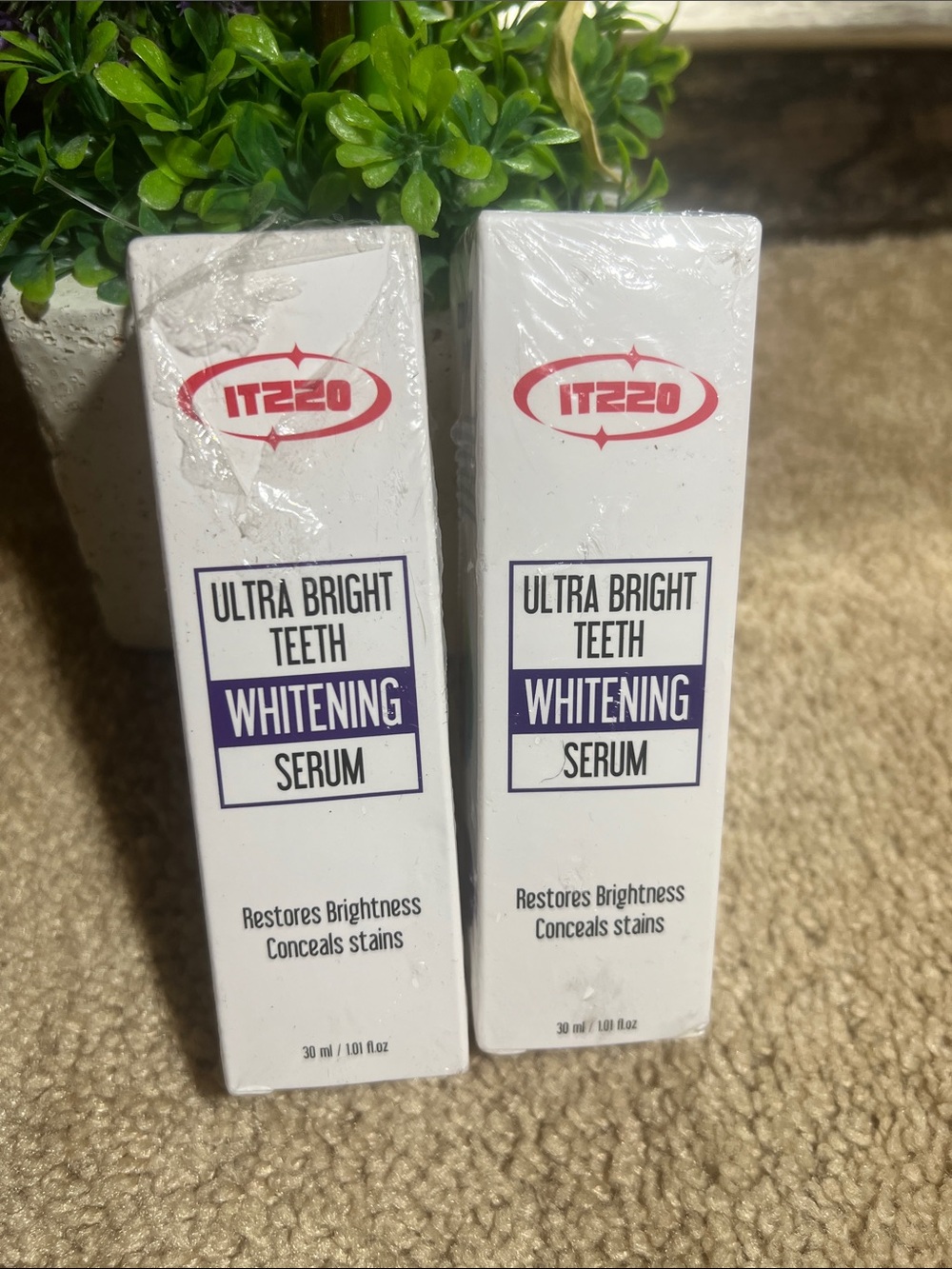 2 Ultra Bright Teeth Whitening Serum - Purple